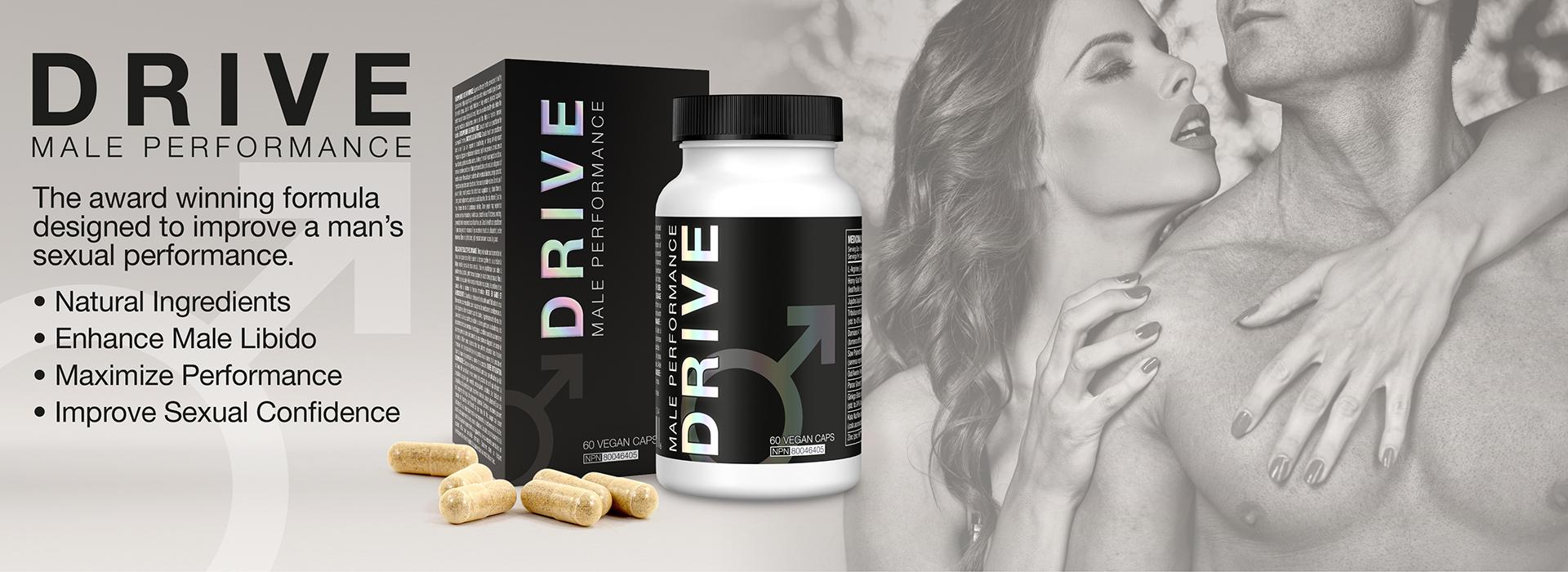DRIVE Male Performance Supplement from PERFECT Sports